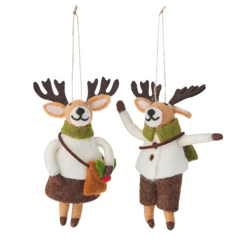 Assorted Christmas Felt Ornaments