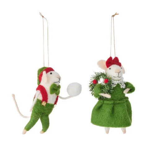 Assorted Christmas Felt Ornaments