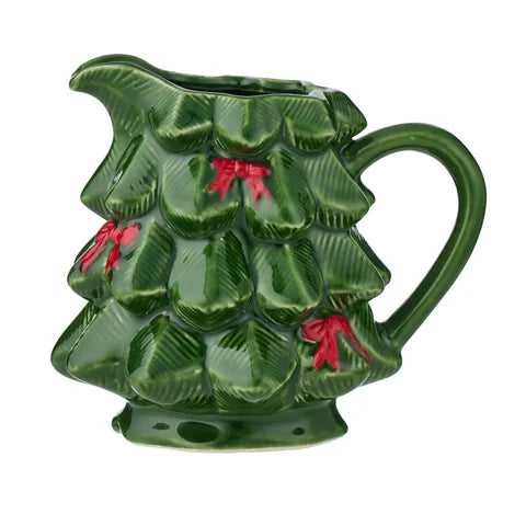 Holly Leaf Ceramic Jug