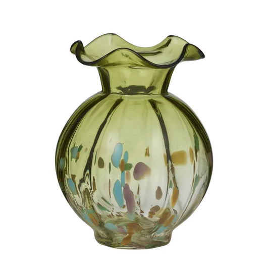 Jade Glass Vase - Pick Up ONLY