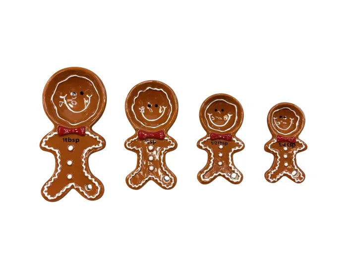 Gingerbread Measuring Spoons Set of 4