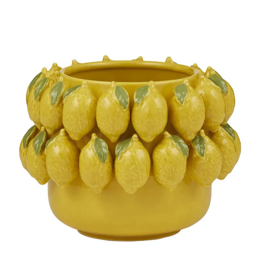Limone Ceramic Pot - Pick Up ONLY