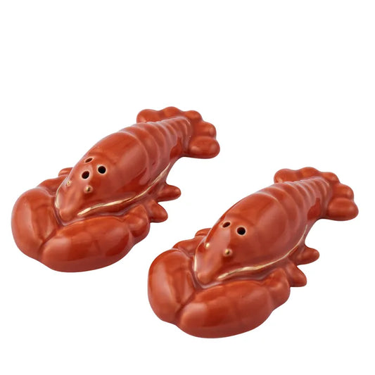 Lobster Ceramic S&P Shaker Set