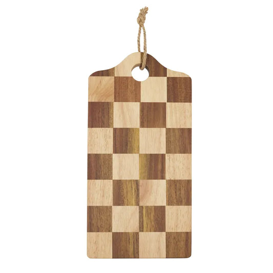 Modern Checkerboard Wood Board