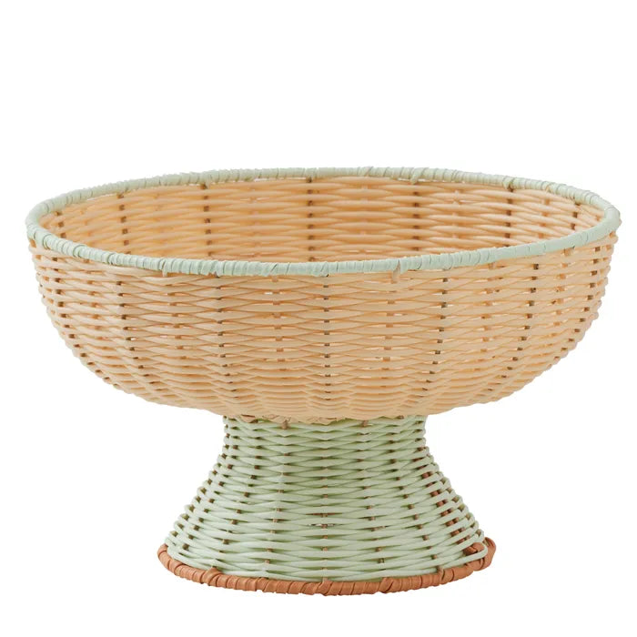 Pesco Woven Footed Bowl