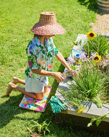 Follow The Sun Yellow Garden Secateurs and Gloves Set