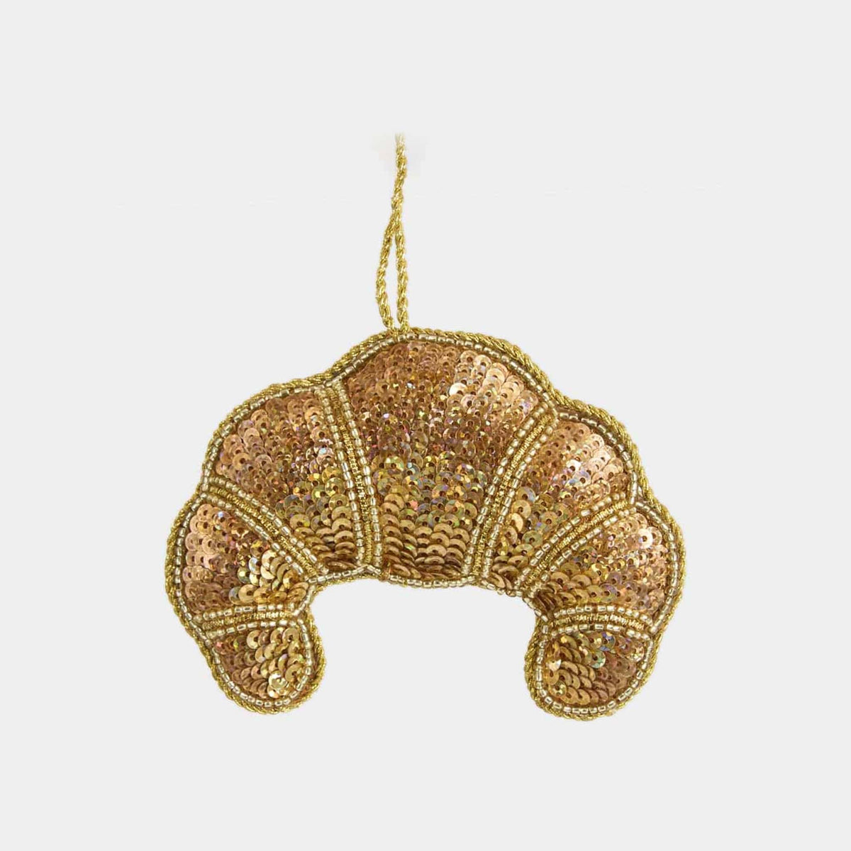 Le Croissant Sequin Decoration