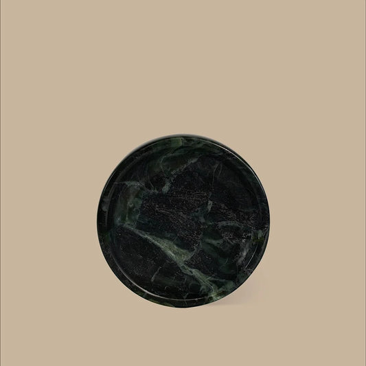 Linea Small Marble Dish - Green