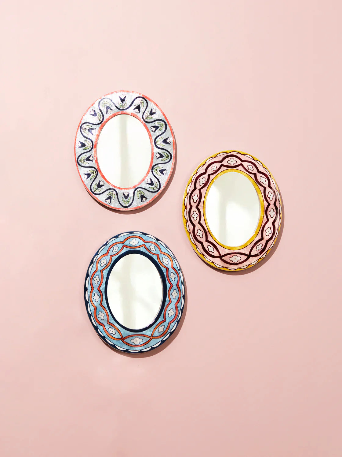 SAMIRA MIRROR BLUE LOTUS