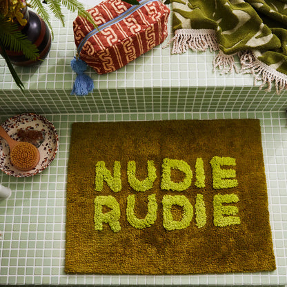 Tula Nudie Bath Mat Mini - Artichoke