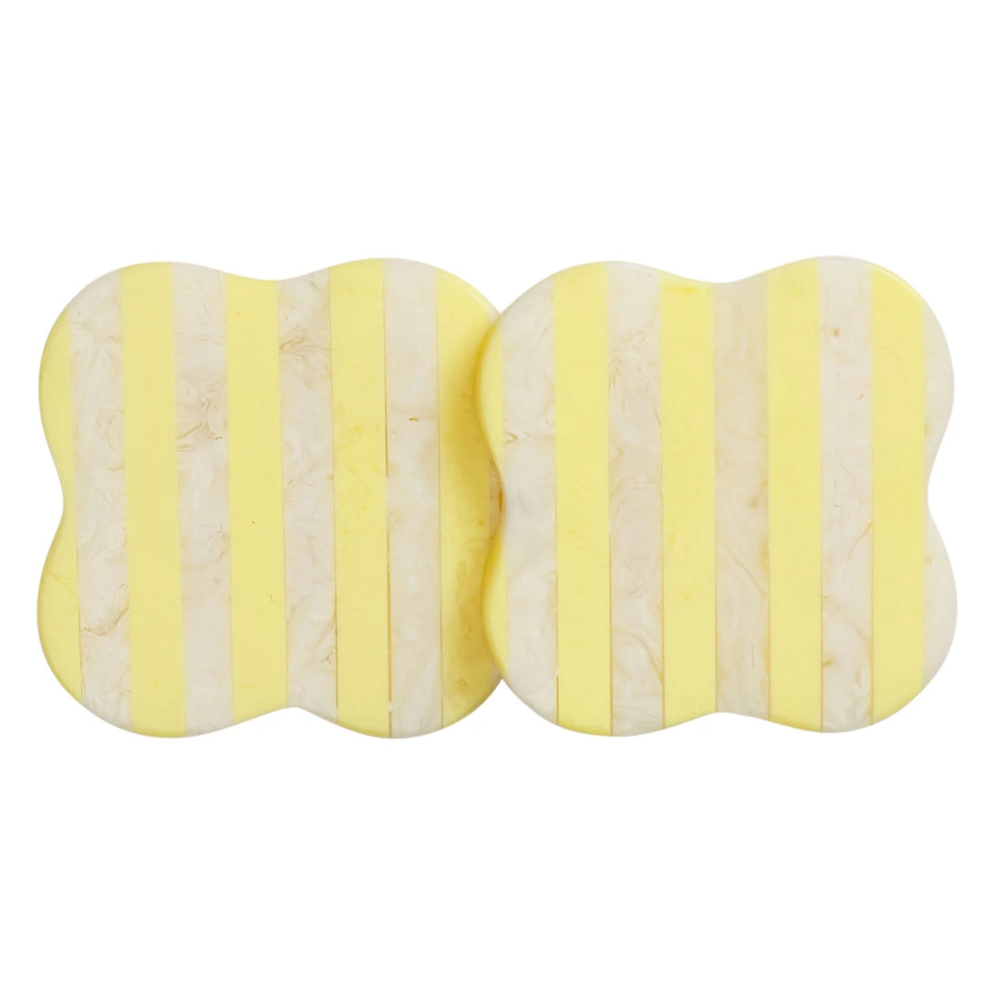Noellyn Resin Coasters - Set of 2 - Aspen Gold