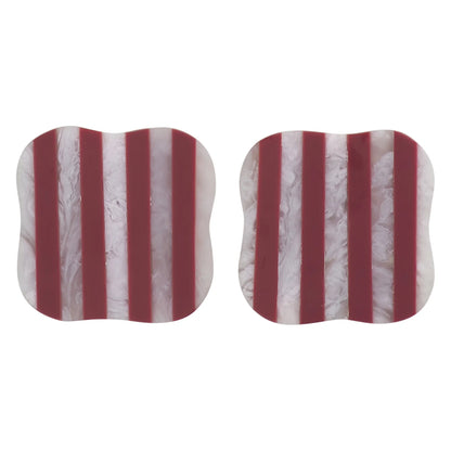 Noellyn Resin Coasters - Set of 2 - Lilac